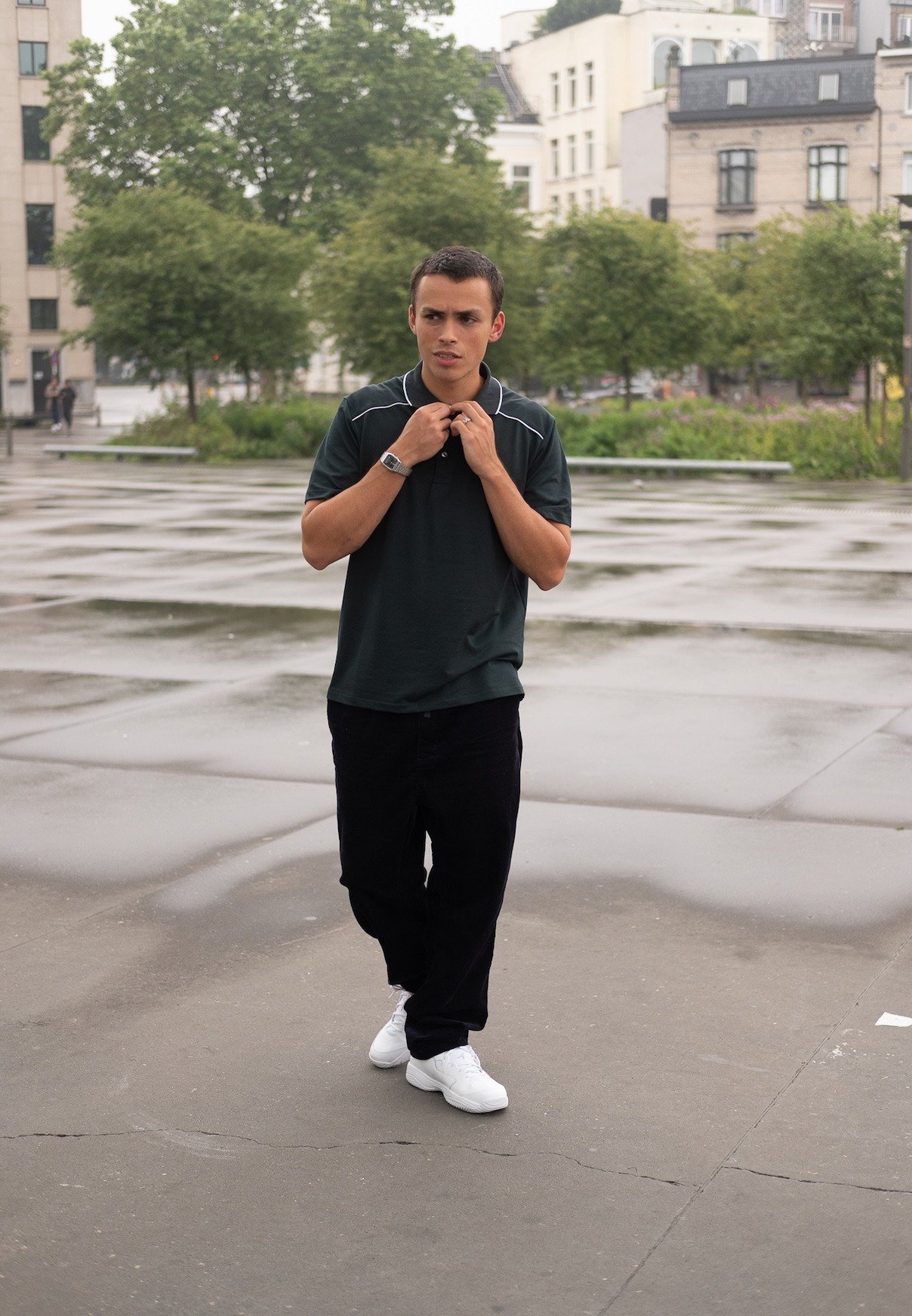 scarpe da tennis con borchie