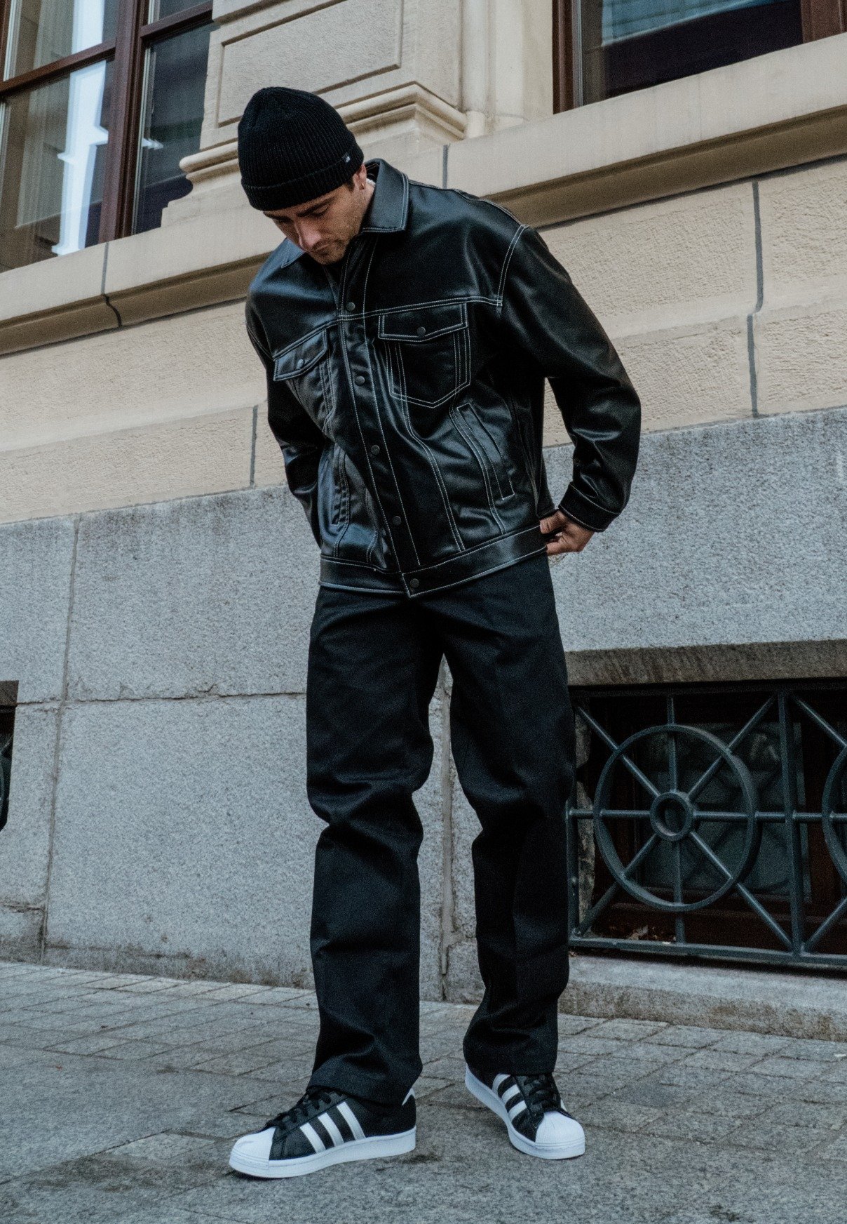 stan smith iridescente blanche