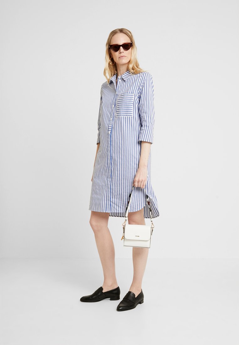 O'polo Dress DessinRobe Style Striped Chemise Combo Marc ulK3TJF1c