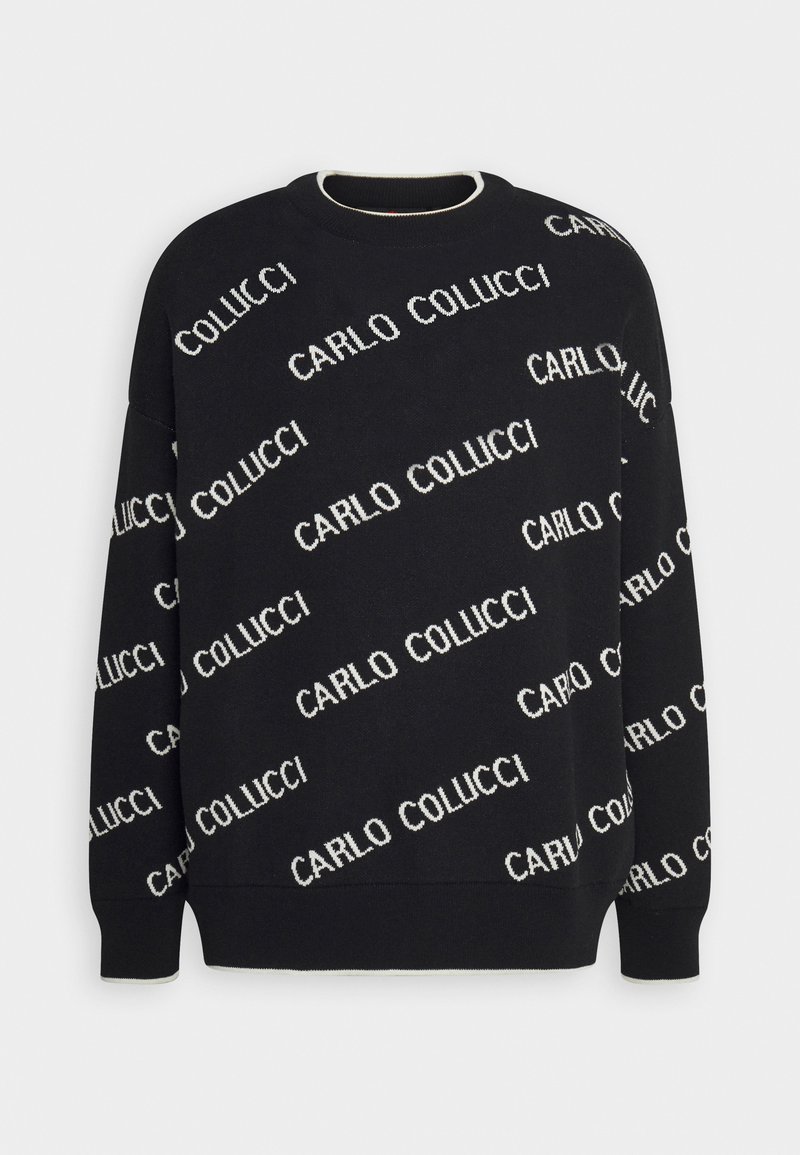 Carlo Colucci UNISEX - Strickpullover - black/schwarz - Zalando.de