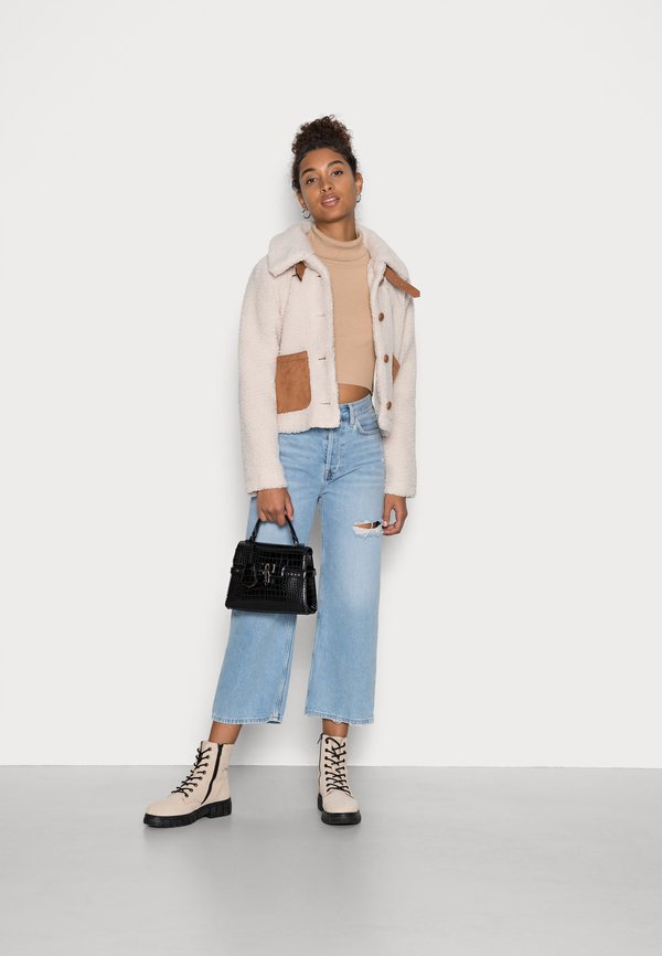 Mango CABRETA Fleecejacke beige Zalando.de