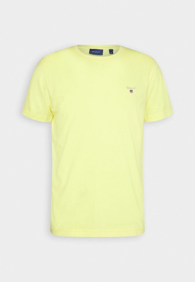Gant Yellow Logo Regular Fit Tshirt