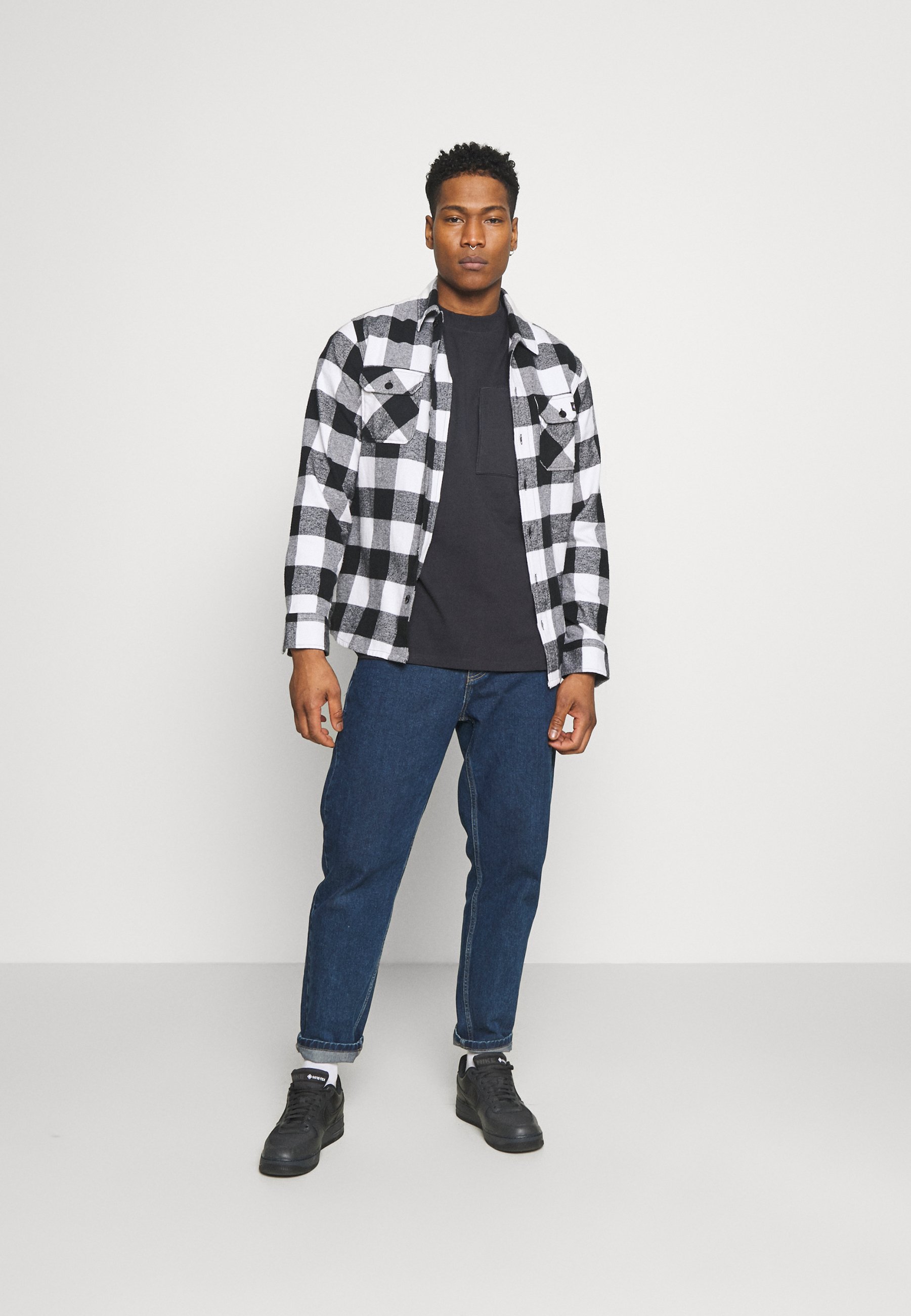 camicia nera zalando