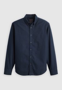 Niet geselecteerd, lucio navy blazer garment dye