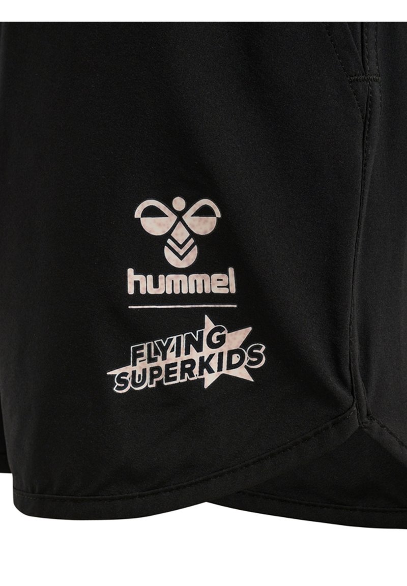 Kinder Shirts | Hummel kurze Sporthose black/black denim - QY22399 Kinder Shirts | Hummel kurze Sporthose black/black denim - QY22399