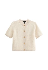 New Look BOUCLÉ SHORT SLEEVED  - Kofta - cream
