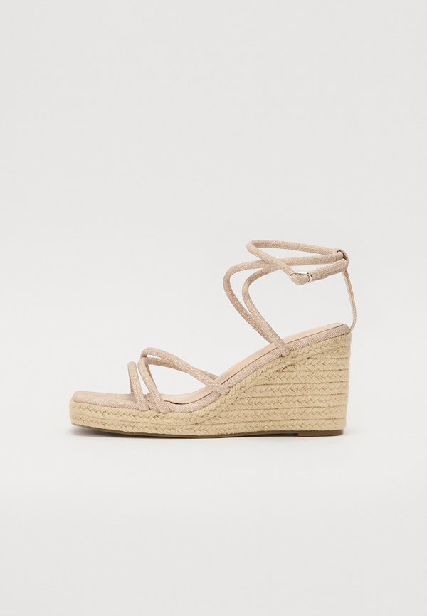 LOTTYS - Plateausandalette - natural