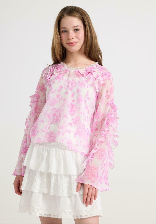 WITH FLOUNCES - Bluse