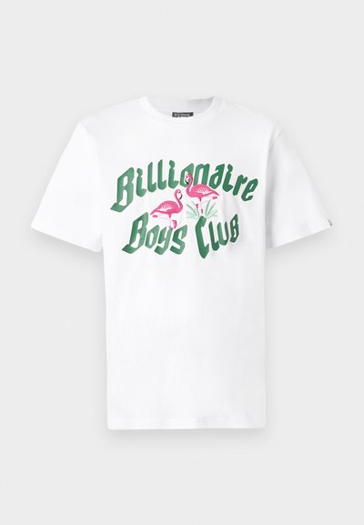 Billionaire Boys Club FLAMINGO - Apdrukāts T-krekls - white