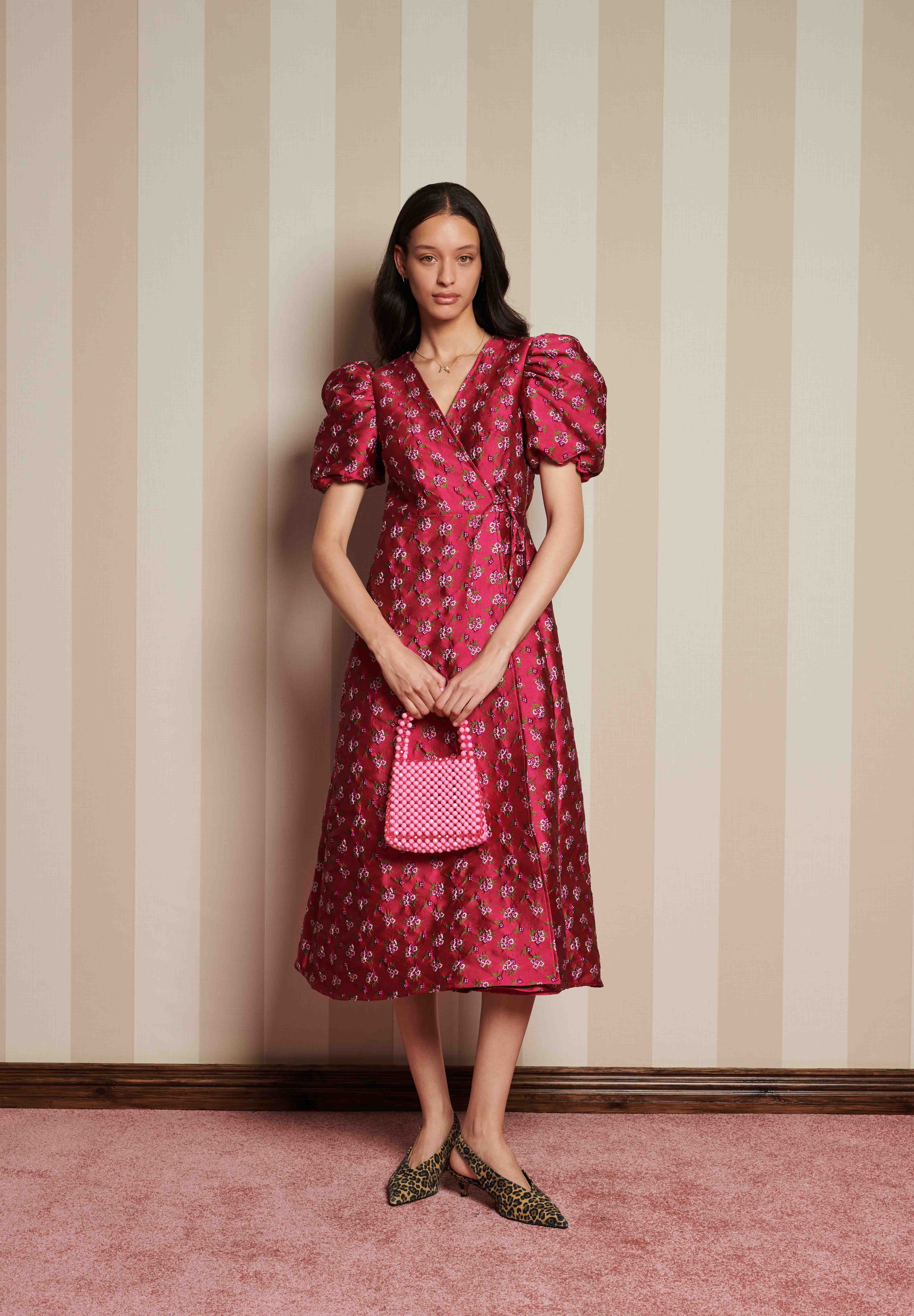 Sister Jane MOMENTO JACQUARD - Cocktail dress / Party dress - pink