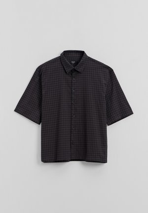 House, KARIERTES HEMD - Shirt - dark grey