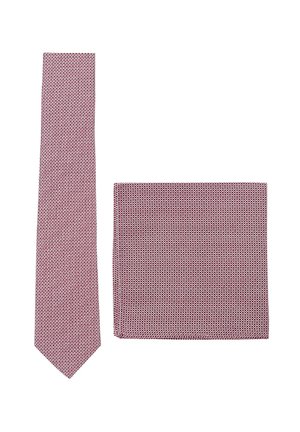 PRINCE BOWTIE SET - KRAWATTE + EINSTECKTUCH - Tie - bordeaux