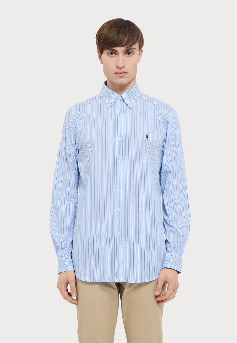 Polo Ralph Lauren LONG SLEEVE SPORT - Marškiniai - blue multi