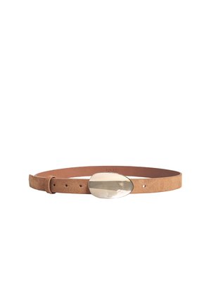 ROUND BUCKLE - Riem - brown