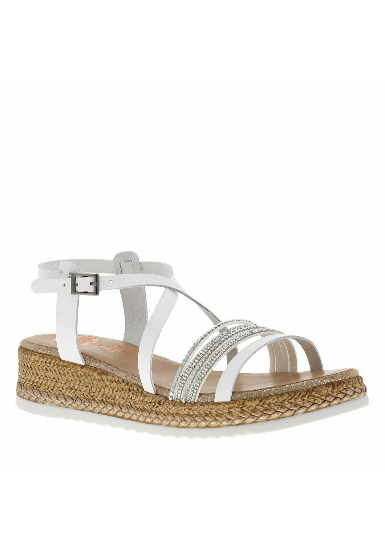 Porronet Sandales compensées - blanc/écru - ZALANDO.FR