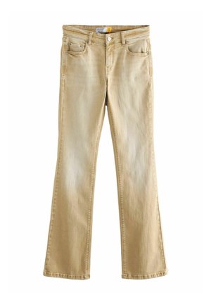 Jeans bootcut - beige tinted