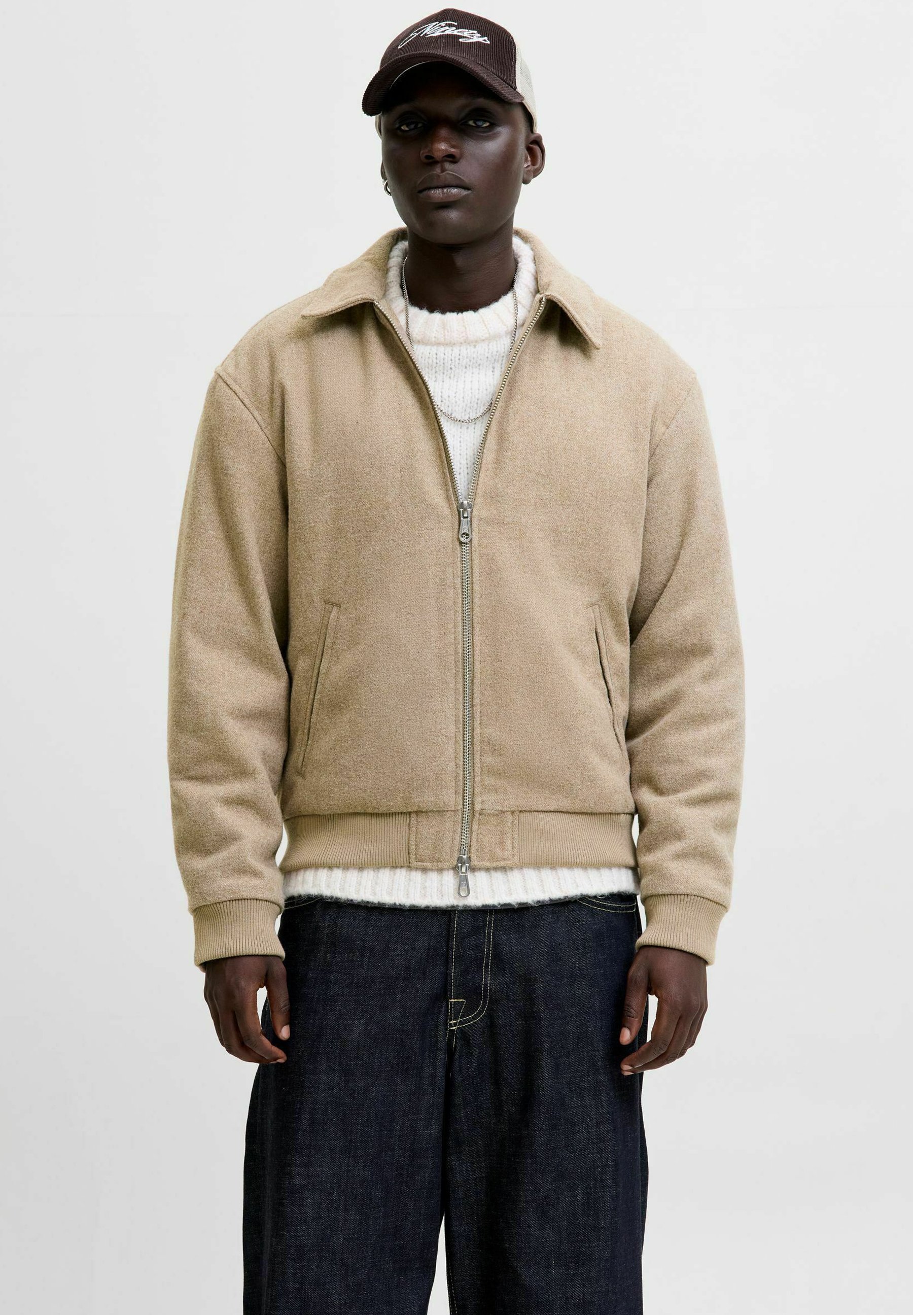 Jack & Jones Summer jacket - greige/light brown - Zalando.co.uk