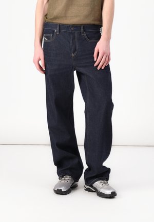 Löst sittande jeans - blue denim