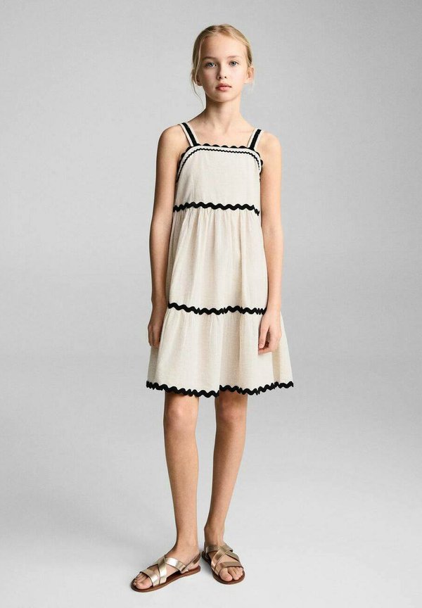 EMILIA - Freizeitkleid - hellgrau pastellgrau