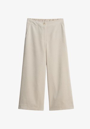 OPUS HIGH RISE CROPPED WIDE FIT - Broek - natural glaze
