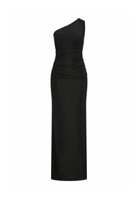 ASYMMETRISCHES - Jerseykleid - schwarz
