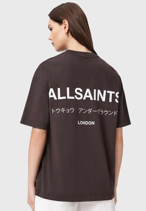 UNDERGROUND - Print T-shirt - bottle brown