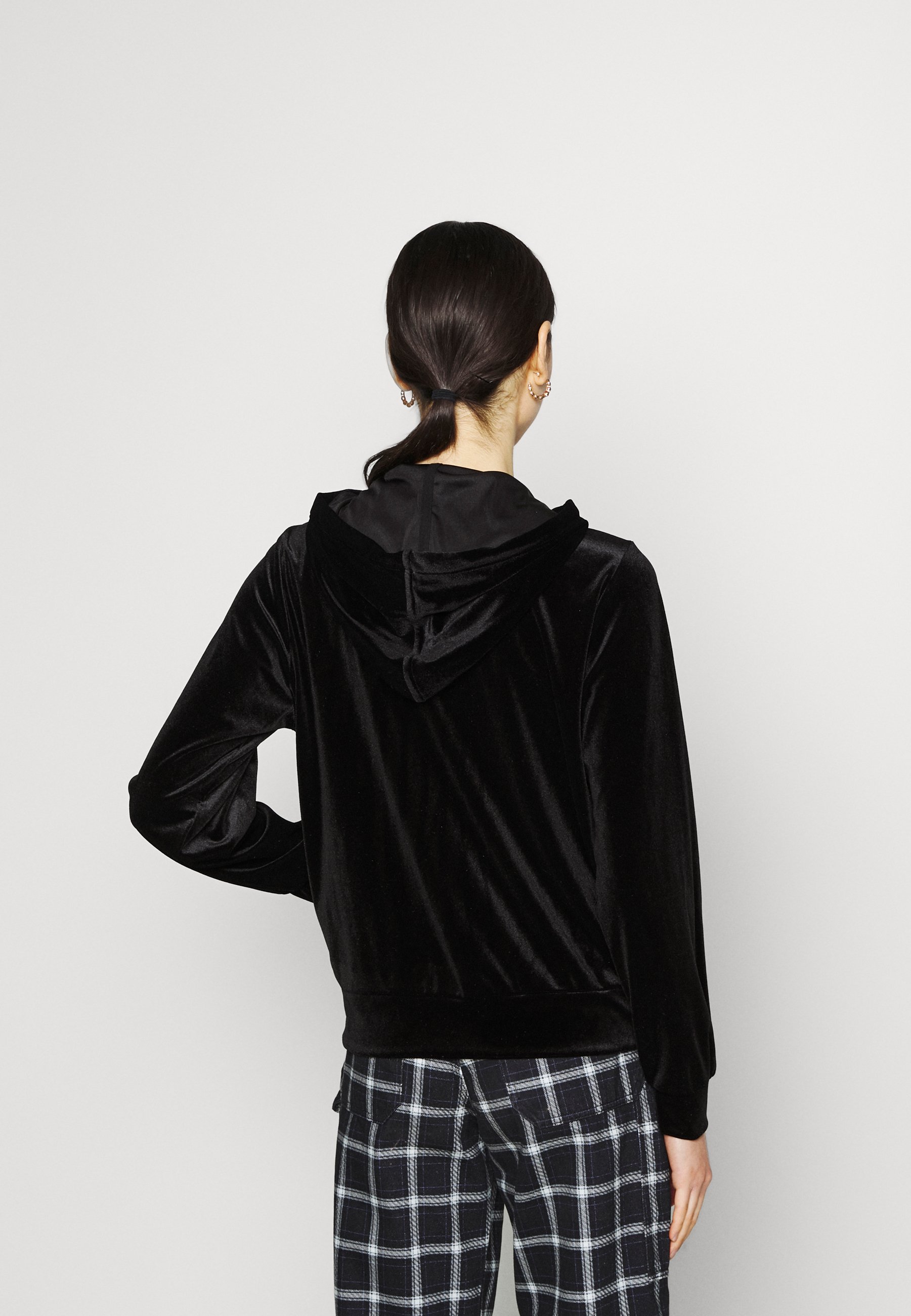Women VIVELVETTA ZIP HOODIE - Zip-up sweatshirt Women VIVELVETTA ZIP HOODIE - Zip-up sweatshirt