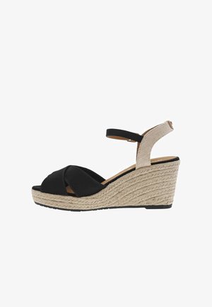 Platforminiai sandalai - noir