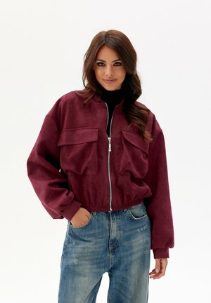 Roco Fashion ERICE - Bomber bunda - bordeaux