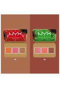NYX Professional Makeup BUTTERMELT FACE PALETTE DUO - Sminkpalett