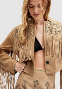 AllSaints CORINNA SHAI - Nahkatakki - tan brown