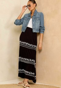 Love & Roses PETITE  - Jeansjacka - authentic blue