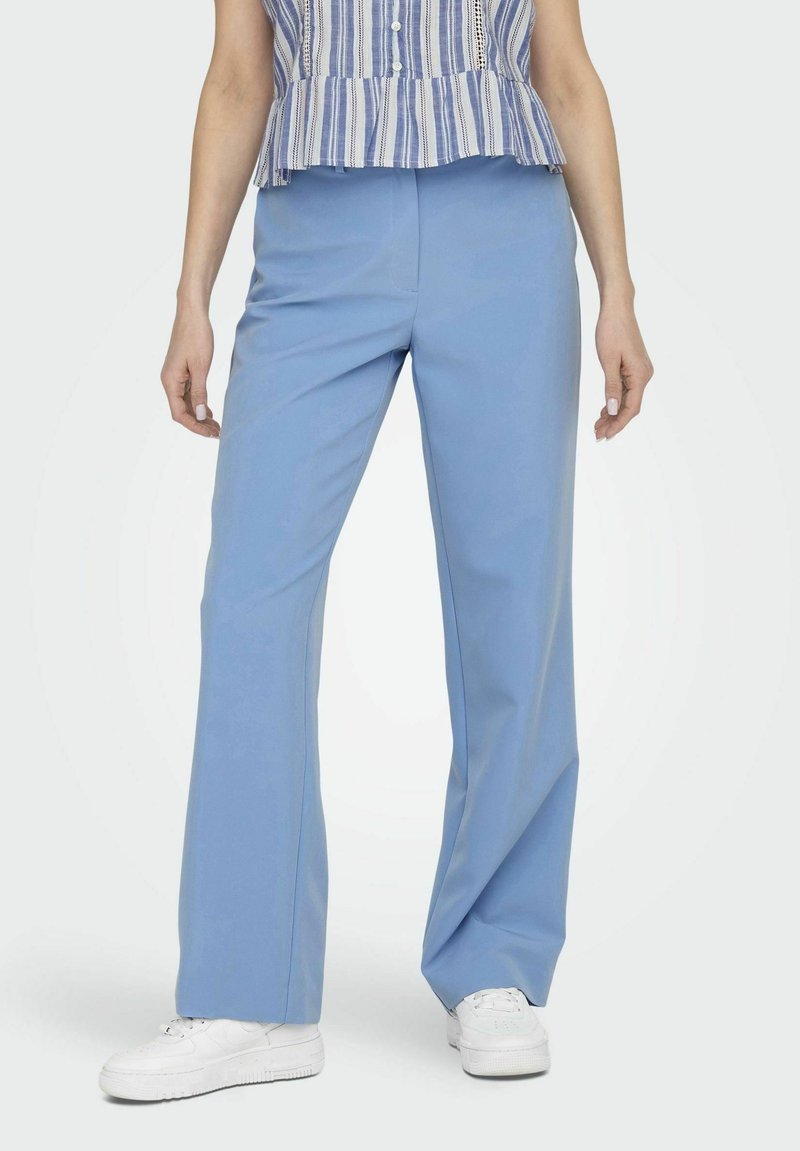 ONLY STRAIGHT FIT - Pantalones - bel air blue