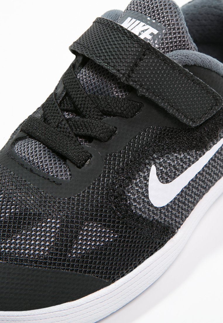 Nike Performance REVOLUTION 3 - Laufschuh Neutral - dark  grey/white/black/wolf grey/grau - Zalando.de