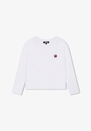 DKNY, Camiseta de manga larga - blanc