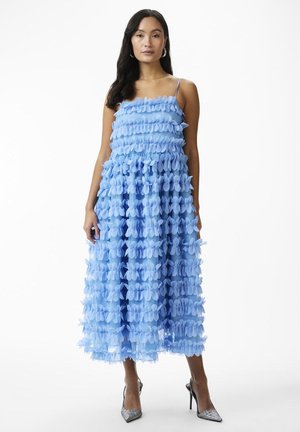 YAS YASESTI STRAP MIDI DRESS SHOW - Koktel haljina / svečana haljina - alaskan blue