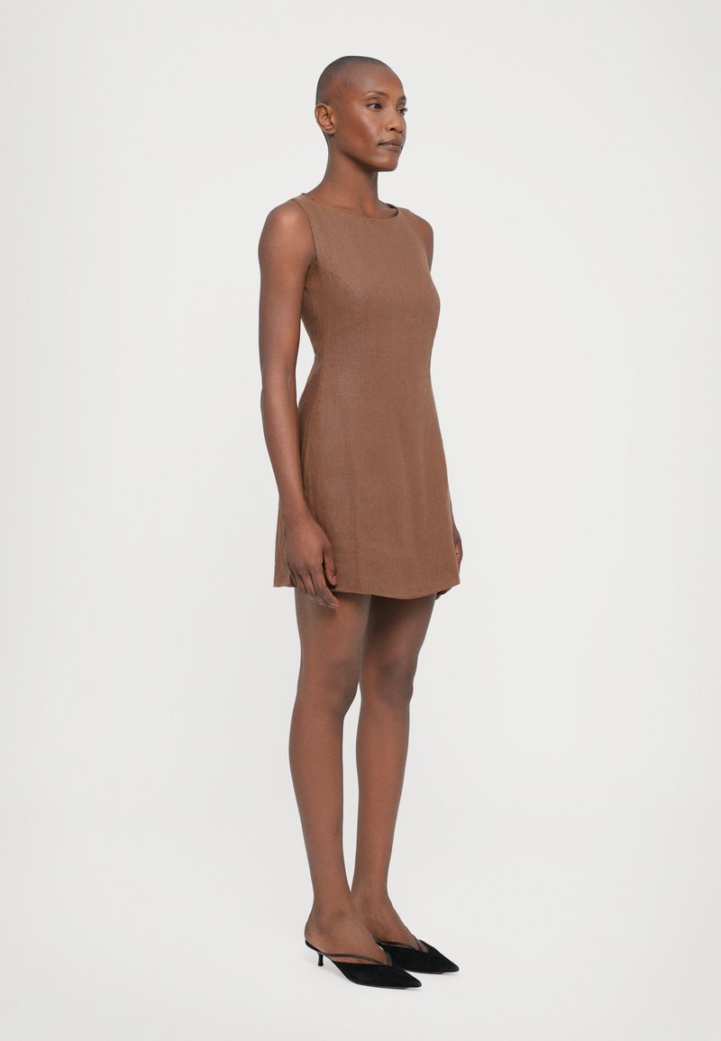 faithfull the brand lydie mini dress Lydie Mini Dress Cioccolato Dot
