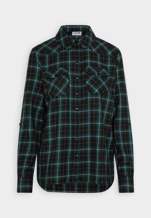 Noisy May NMERIK - Camicetta - foliage green/white/citronelle