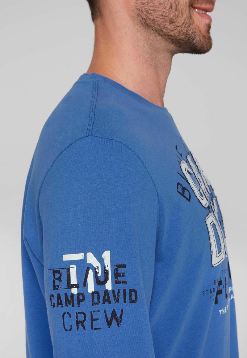 Camp David Camisa De Manga Larga Texturizada Para Hombre Con