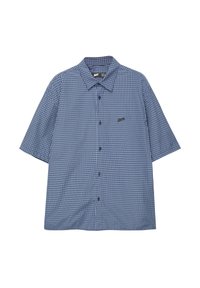 SHORT SLEEVE CHECK STWD - Chemise - blue
