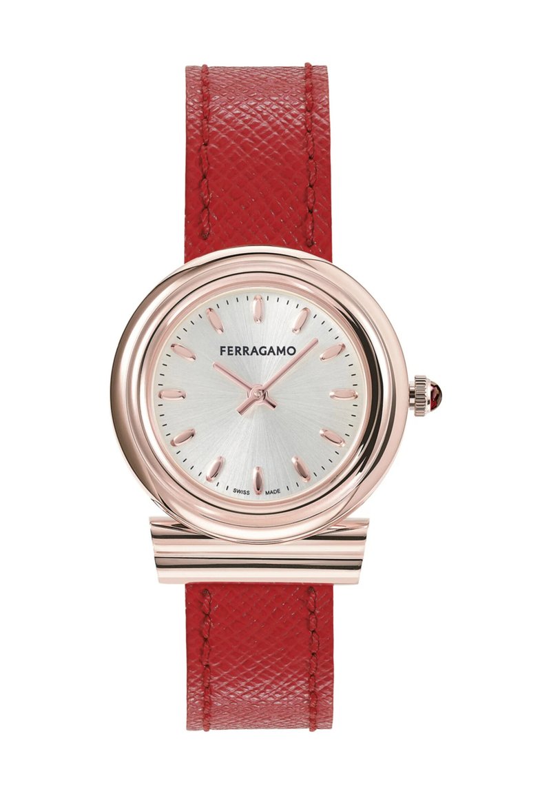 FERRAGAMO - MV-GANCINI - Reloj - red rose gold coloured, Ampliar