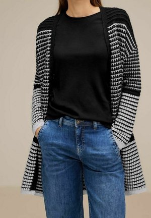 Kardigan - metallic black
