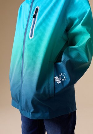 Next, REGULAR FIT - WATERPROOF ANORAK JACKET  . - Õuejope - blue/green dip dye