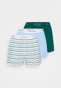 SLIM 3 PACK - Boksershorts - turf/green