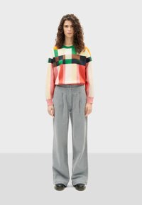 Thinking Mu MANOLITA - Nohavice - light grey