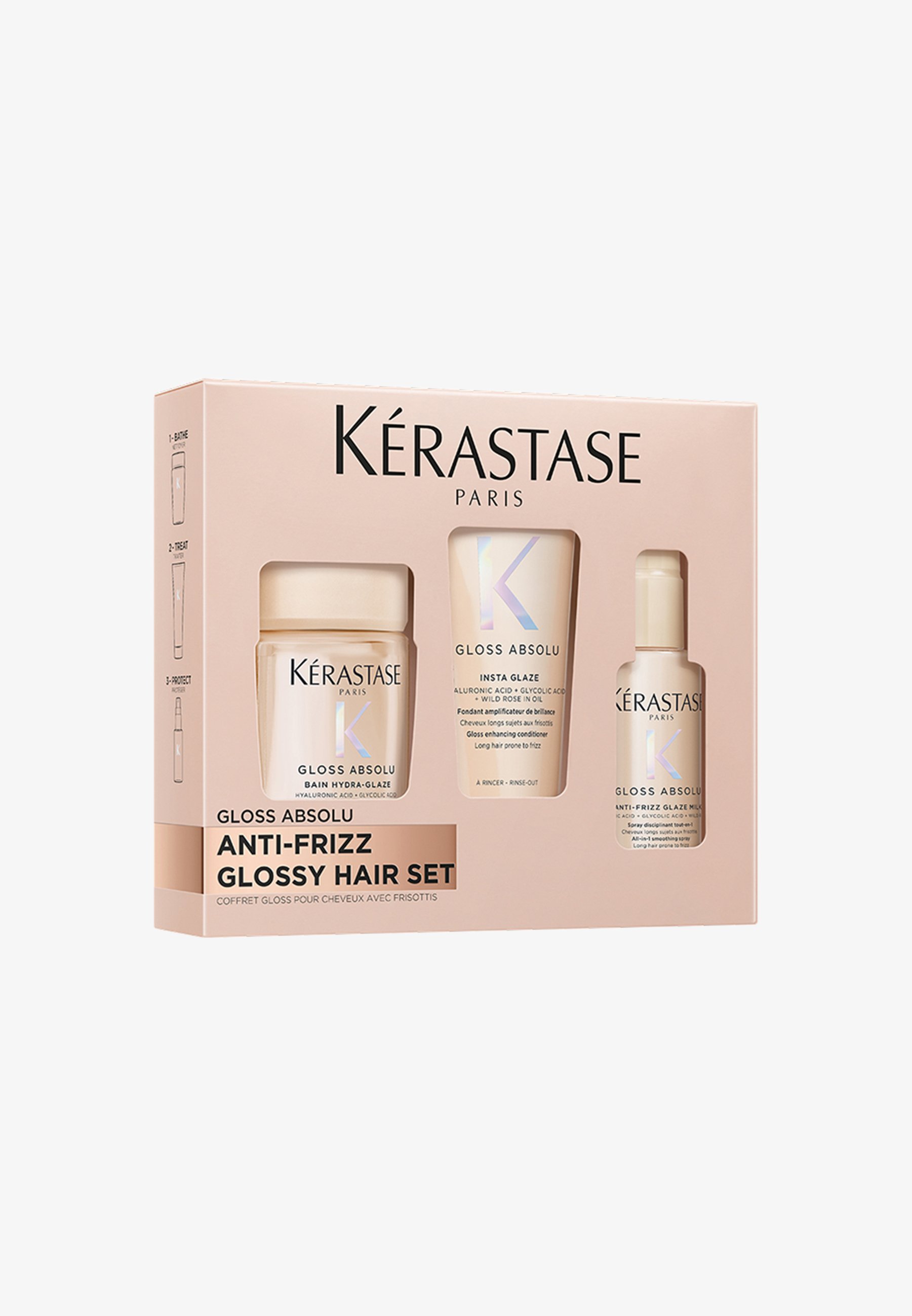 Kérastase Gloss Absolu トリートメントセット KÉRASTASE GLOSS ABSOLU DISCOVERY SET - Set pour les cheveux