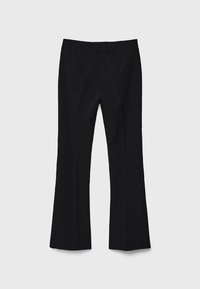 Stradivarius TAILORED FLARED - Bukser - black