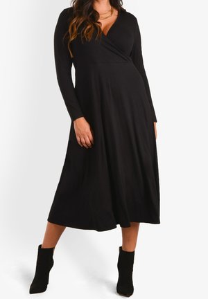 Jersey dress - black