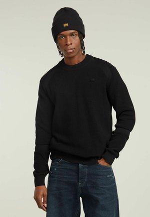 DETAILED - Jersey de punto - dk black