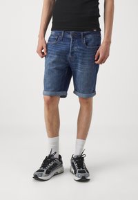 Jack & Jones Shorts di jeans - light-blue denim